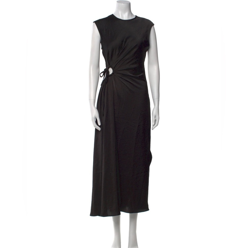 House of Harlow Sheath Dress Sleeveless Midi Satin Size XL - Picture 3 of 8